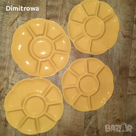 намалена цена 22лв 4бр. чинии за фондю, снимка 1