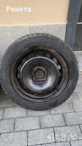 Стоманени джанти за лек автомобил 6Jx15 ET43 4x100 56.6, снимка 2 - Гуми и джанти - 52516779