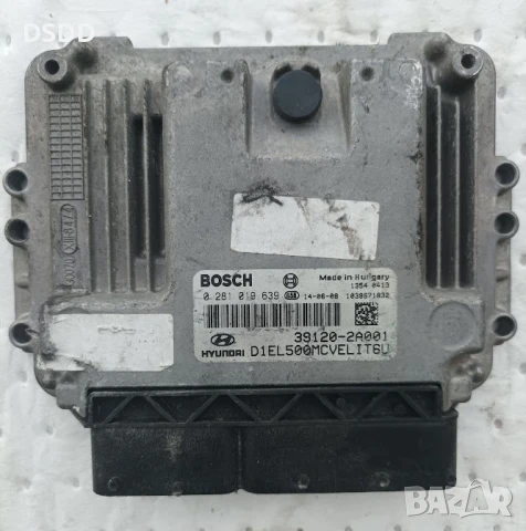 Компютър двигател / ECU 39120-2A001 0281019639 EDC17C08 за Hyundai IX35 1.7 CRDI, снимка 2 - Части - 50652568