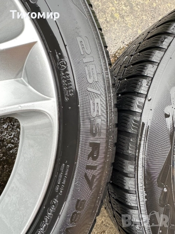 Алуминиеви джанти Пежо-17 цола!, снимка 3 - Гуми и джанти - 52683419