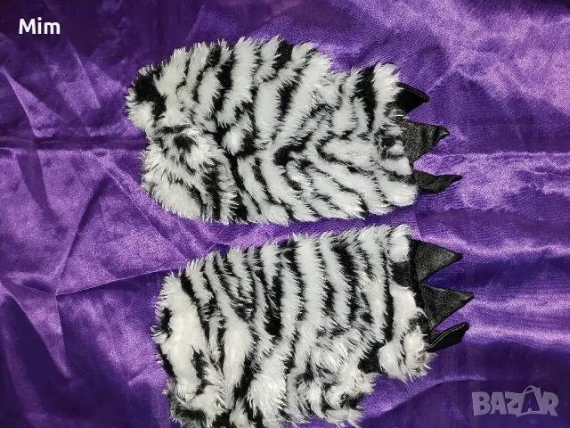 Пухеста шапка и ръкавици / коте /, снимка 9 - Шапки - 49108970