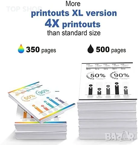 Нов Комплект 4 броя тонер касети мастило за офис принтер Epson 603 XL, снимка 3 - Учебници, учебни тетрадки - 49339278