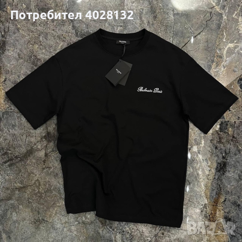 Най-висок клас мъжки тениски Balmain, снимка 7 - Тениски - 44736052