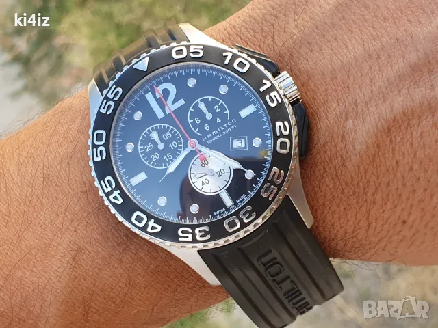 Hamilton Khaki Chronograph, снимка 3 - Мъжки - 55956769