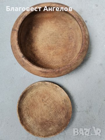Автентичен дървен съд, снимка 2 - Декорация за дома - 37888836