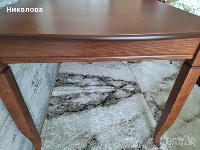Разтегателна трапезна маса Мисури, снимка 3 - Маси - 55786630