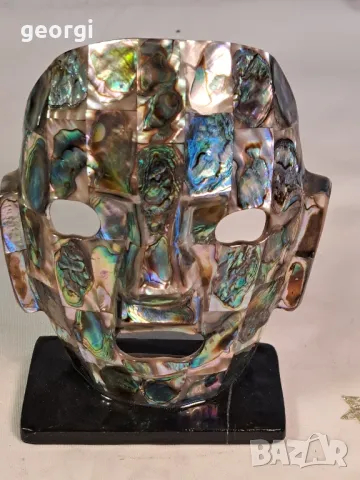 декоративна ацтекска маска 25/3, снимка 2 - Декорация за дома - 50090416