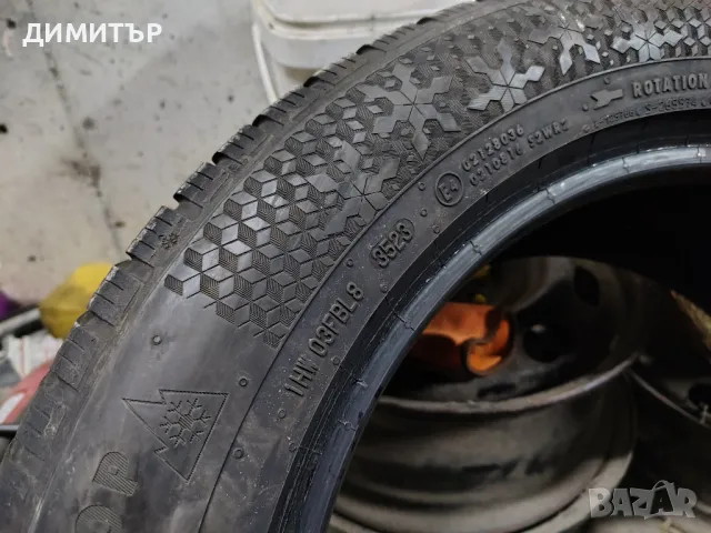 2бр.зимни гуми CONTINENTAL 235/55/18 100H DOT 3523, снимка 7 - Гуми и джанти - 49262201