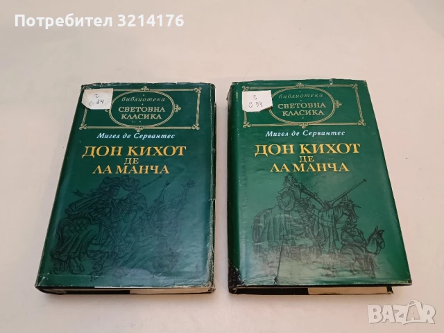 Дон Кихот де ла Манча. Том 1-2 - Мигел де Сервантес