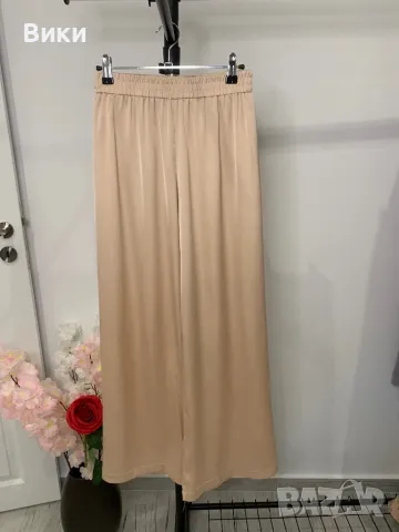 Сатенен панталон размер S-М, снимка 12 - Панталони - 49337509