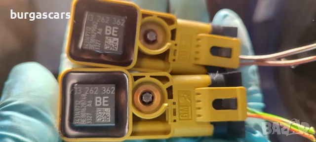 Сензор Airbag 13 262 362 Opel Corsa D 1.2 - 30лв, снимка 2 - Части - 47733773