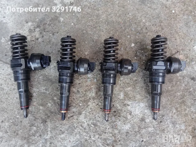 Дюзи 038130073АК 4 броя комплект за Волксваген Шаран 1.9 tdi 116к.с 2002г