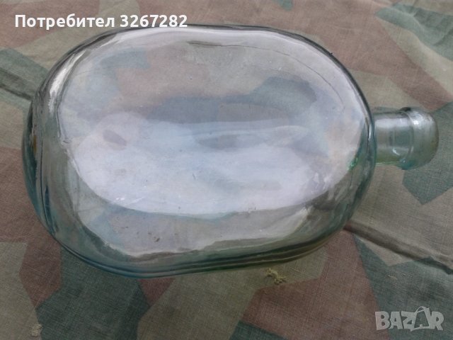 Манерка, Съветска, Стъклена,Втора Световна Война, снимка 7 - Антикварни и старинни предмети - 37613948