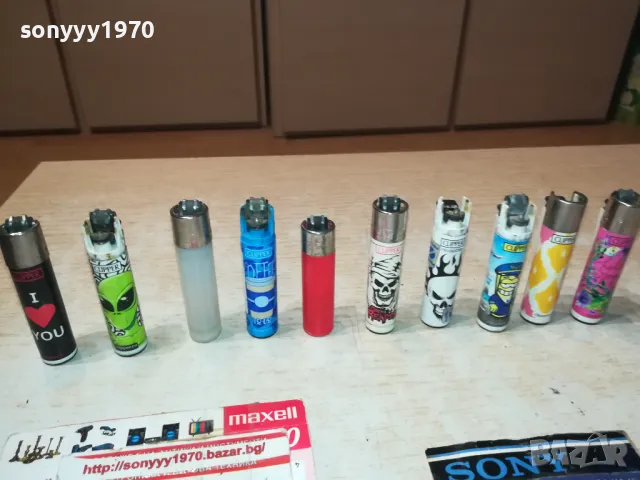 CLIPPER-ЛОТ 6-ЗАПАЛКИ ЗА КОЛЕКЦИЯ 10БР ЗА 65ЛВ 2512241710, снимка 14 - Колекции - 48457587