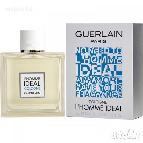 Мъжки парфюм Guerlain L'Homme Ideal Cologne EDT 100мл - рядък - спрян от производство discontinued, снимка 2 - Мъжки парфюми - 31450230