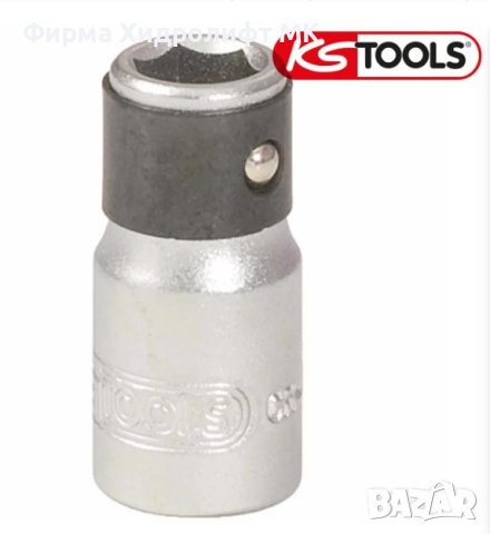 KS TOOLS 911.4327 Адаптор 1/4" за накрайник, със затягащ пръстен, снимка 1 - Гедорета - 40561450