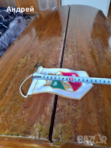 Старо флагче,флаг ФК Янтара Габрово, снимка 4 - Други ценни предмети - 50462278