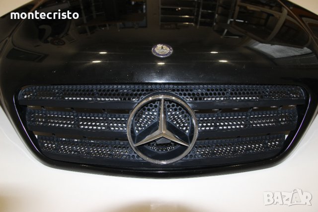 Преден капак Mercedes ML W163 (1998-2005г.) предна решетка Мерцедес / A1638800157, снимка 2 - Части - 40687832