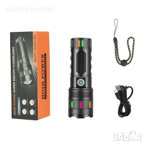 LED Фенер с USB зареждане – T625, снимка 2 - Аксесоари и консумативи - 56054901