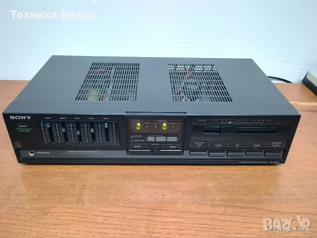 Стерео усилвател SONY TA-AX230. Перфектен! Страхотен! Изпращам видео. , снимка 6 - Ресийвъри, усилватели, смесителни пултове - 54211724