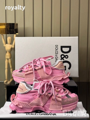 Dolce & Gabbana Нови Розови Дамски Маратонки 