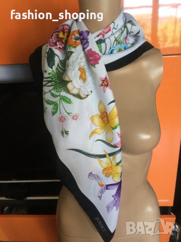 Шал с флорални мотиви, снимка 10 - Шалове - 37448434