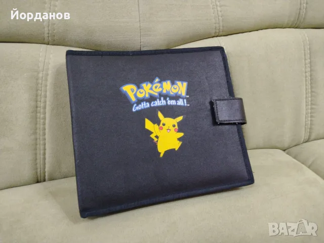 оригинален ретро класьор за Pokemon карти, снимка 2 - Колекции - 56004198