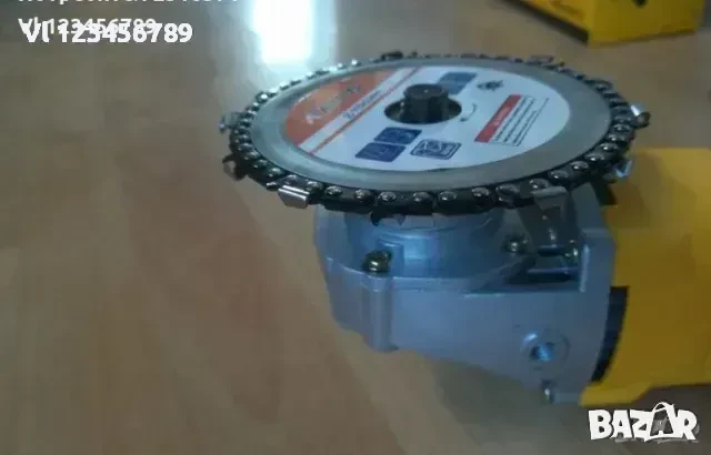 Отрезен диск с верига за ъглошлайф 115мм -за дърво, снимка 4 - Други инструменти - 50730110