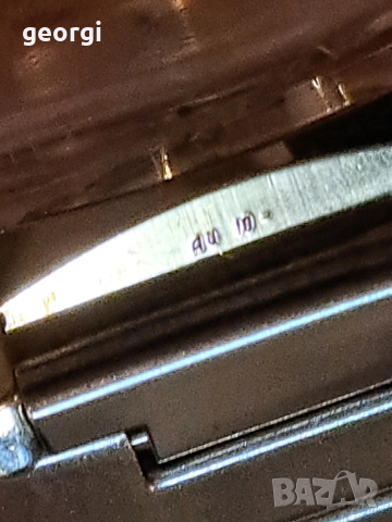 съветски позлатен часовник Poljot с метална верижка Полет , снимка 5 - Мъжки - 52668206