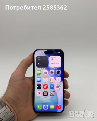 iPhone 15 128 Gb Black / Перфектен технически, снимка 2 - Apple iPhone - 53892710