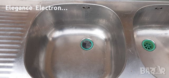 Двойна Мивка с Работен плот 120/80см, снимка 6 - Мивки - 37369002