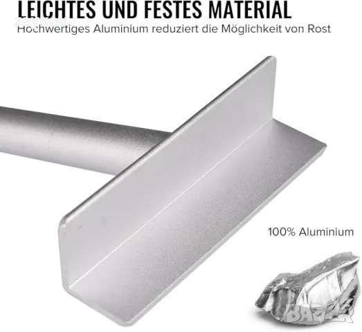 Скоба за плосък брезент Plutohiker за брезент на ремарке, комплект от 2 броя, снимка 3 - Аксесоари и консумативи - 49769270