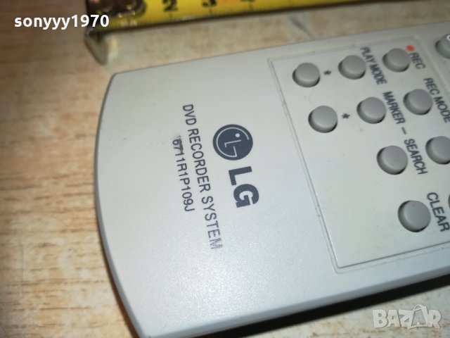 lg remote control-recorder 1402210911, снимка 5 - Дистанционни - 31807130