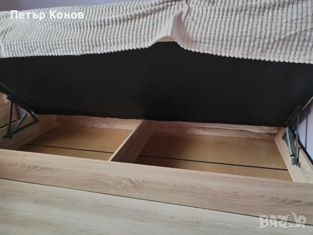 Ъглово единично легло, снимка 3 - Спални и легла - 56273449