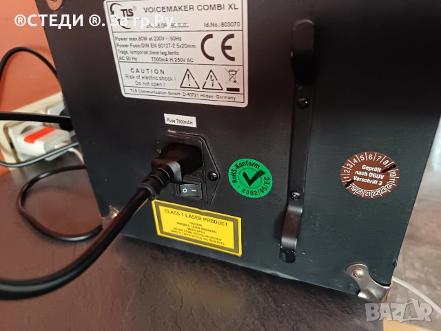система TLC voicemaker combi xl, снимка 8 - Ресийвъри, усилватели, смесителни пултове - 53140923