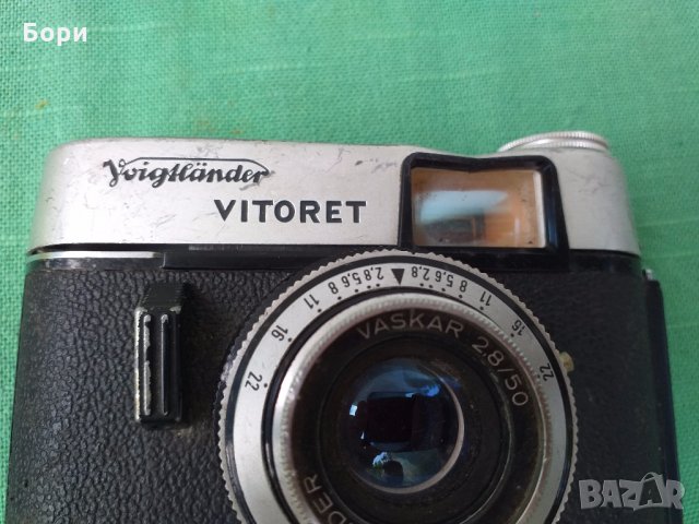 Voigtländer Vitoret  35мм 1961г, снимка 2 - Фотоапарати - 30376238