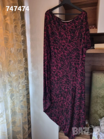 Асиметрична рокля 2ХЛ, нова, снимка 2 - Рокли - 54269505