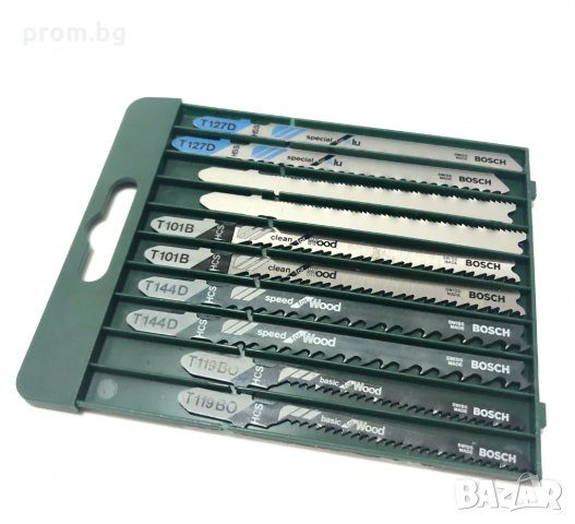 Bosch ножчета за прободен трион, зеге, метал и дърво, Германия, снимка 10 - Други инструменти - 27894885