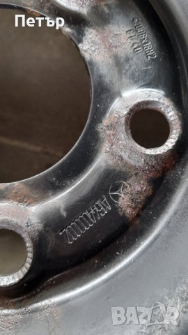 Резервна гума патерица за Mercedes Ml - 5x112х66.6-18цола , снимка 4 - Гуми и джанти - 42821669