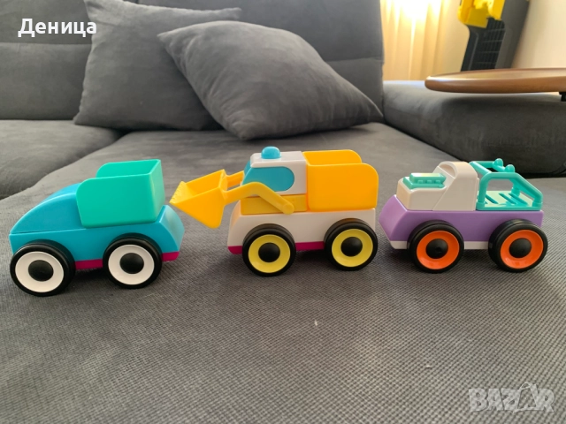 Разглобяващи се колички за малки деца - 3 броя, снимка 2 - Коли, камиони, мотори, писти - 52453105