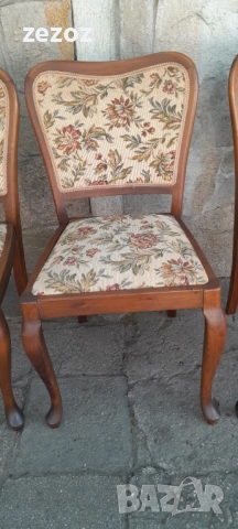Столове трапезни-4бр.№021, снимка 4 - Столове - 52613884