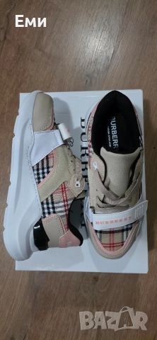 Burberry сникърси дамски обувки нови модели , снимка 16 - Маратонки - 52577503