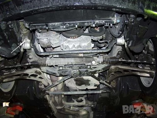 Метална кора под двигател и радиатор BMW Seria 3 E46 1998г – 2005г дизел, снимка 5 - Аксесоари и консумативи - 51117637