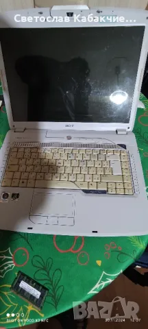 Продавам работещ лаптоп цял за части без хард и видеокарта, снимка 3 - Части за лаптопи - 48164088