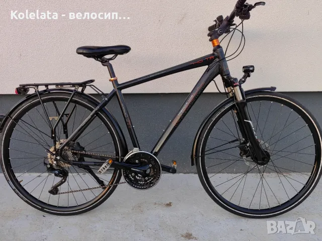 28" Riverside, Deore XT, L размер, алуминиев трекинг велосипед