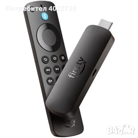Amazon Fire TV Stick 4K Смарт ТВ адаптор, снимка 3 - Плейъри, домашно кино, прожектори - 55805311