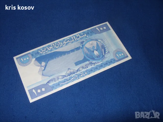 100 паундa Нов Судан 2002 г Неуловимите банкноти на Нов Судан", снимка 2 - Нумизматика и бонистика - 48376688