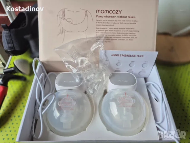Двойна електрическа помпа за кърма Momcozy - S9 Pro, снимка 7 - Помпи за кърма - 49906516