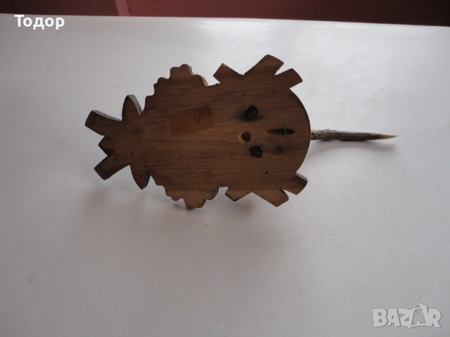 Ловен трофей рога дърворезба 14 , снимка 6 - Ножове - 54087359