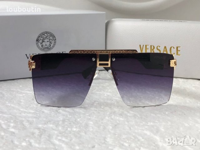 Versace VE 2022 унисекс слънчеви очила маска,мъжки,дамски слънчеви очила, снимка 4 - Слънчеви и диоптрични очила - 37970460